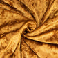 65"x5 Yards Gold Crushed Velvet Fabric Bolt, DIY Craft Fabric Roll