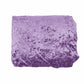 65"x5 Yards Lavender Lilac Crushed Velvet Fabric Bolt, DIY Craft Fabric Roll