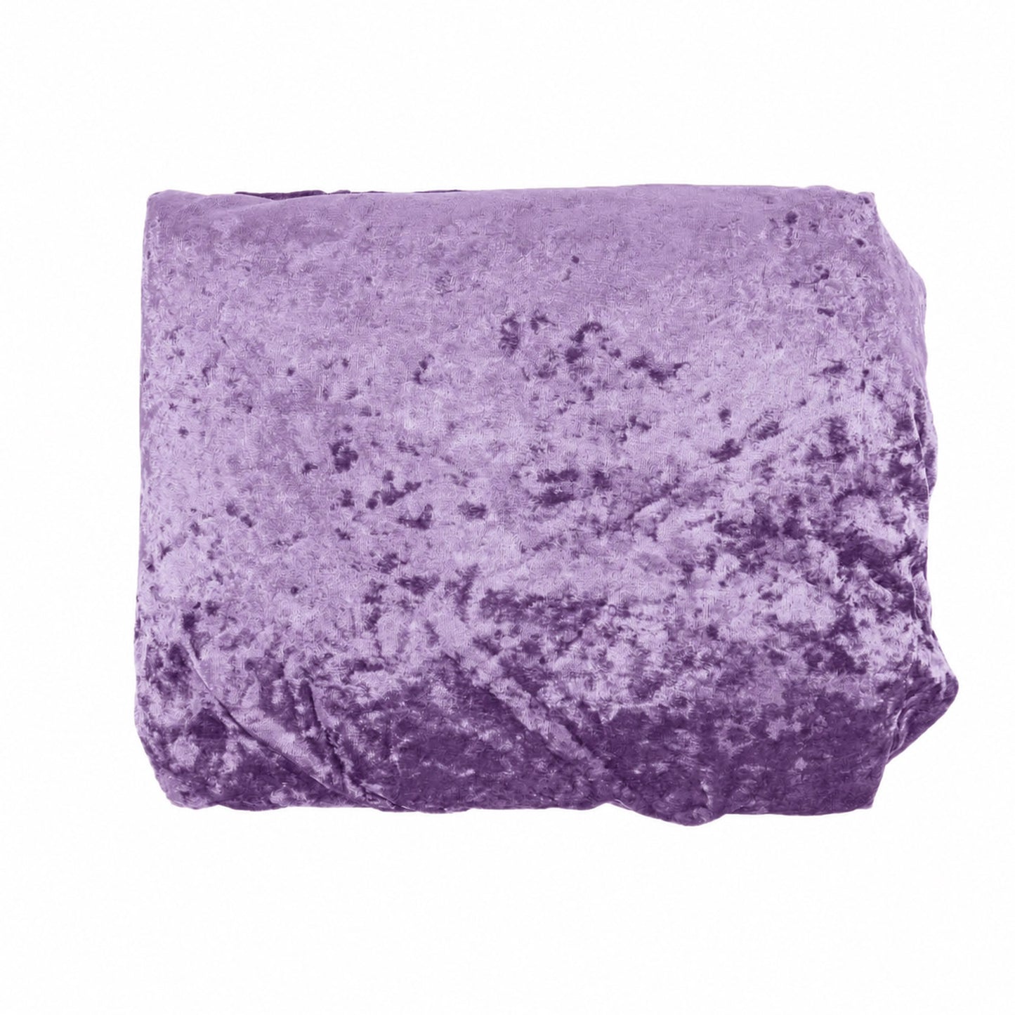 65"x5 Yards Lavender Lilac Crushed Velvet Fabric Bolt, DIY Craft Fabric Roll