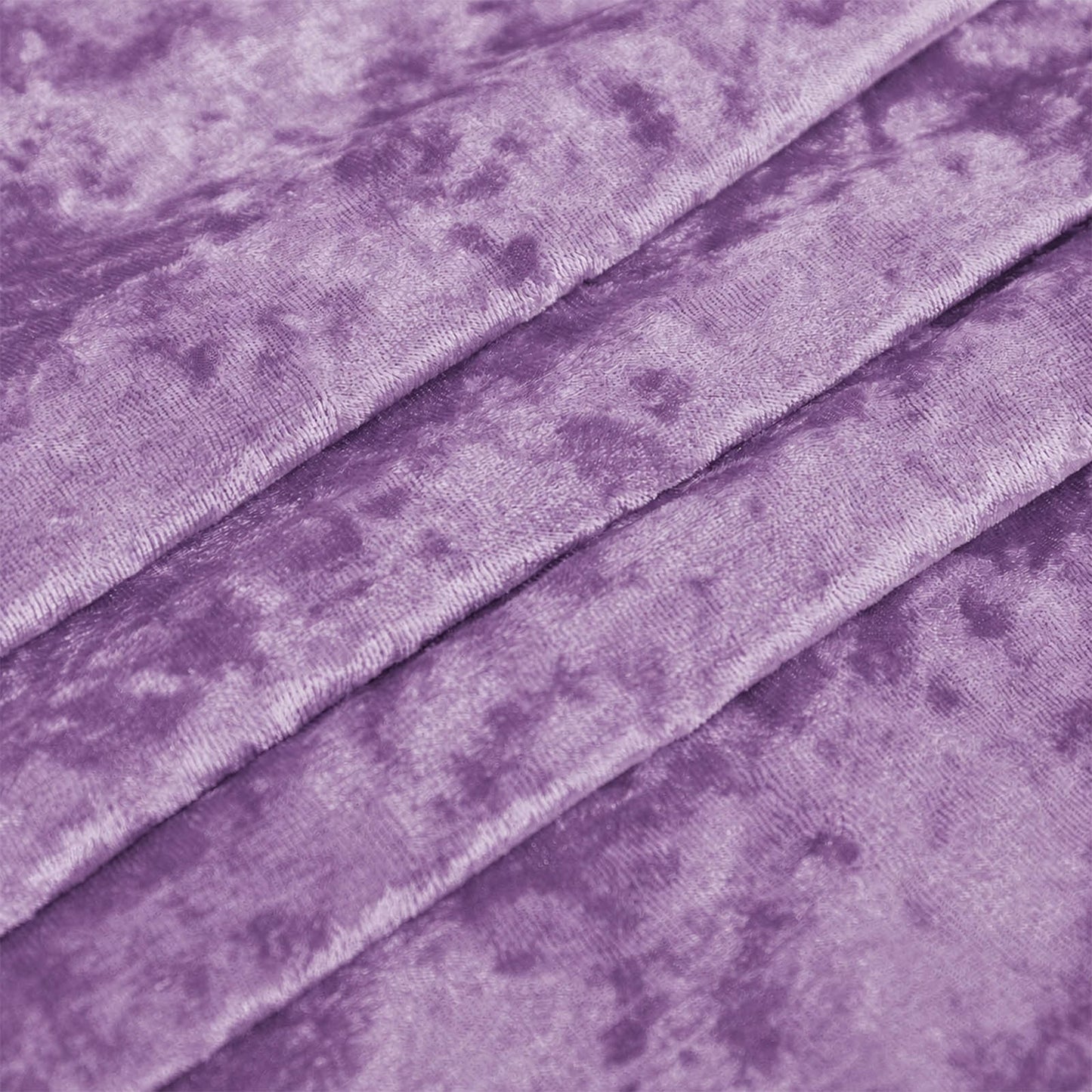 65"x5 Yards Lavender Lilac Crushed Velvet Fabric Bolt, DIY Craft Fabric Roll