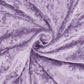 65"x5 Yards Lavender Lilac Crushed Velvet Fabric Bolt, DIY Craft Fabric Roll