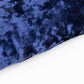 65"x5 Yards Navy Blue Crushed Velvet Fabric Bolt, DIY Craft Fabric Roll