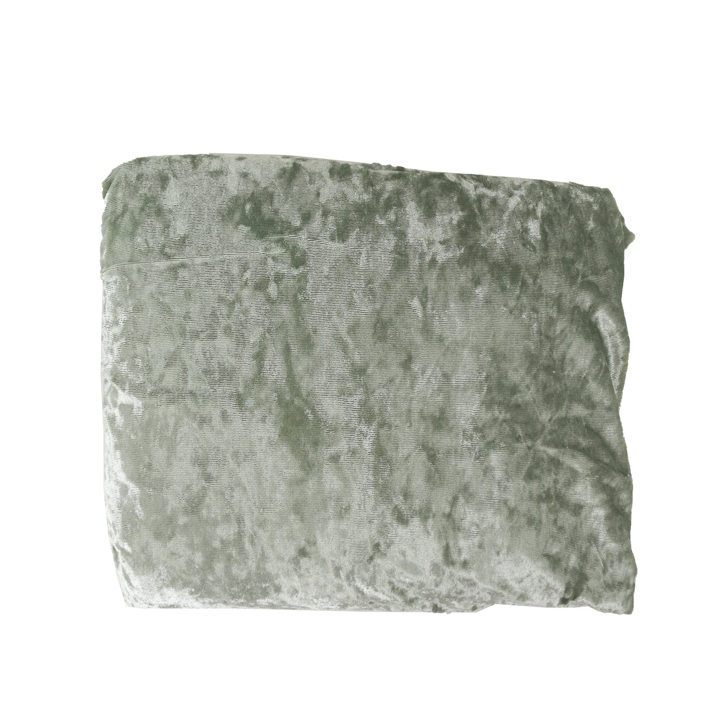 65"x5 Yards Sage Green Crushed Velvet Fabric Bolt, DIY Craft Fabric Roll