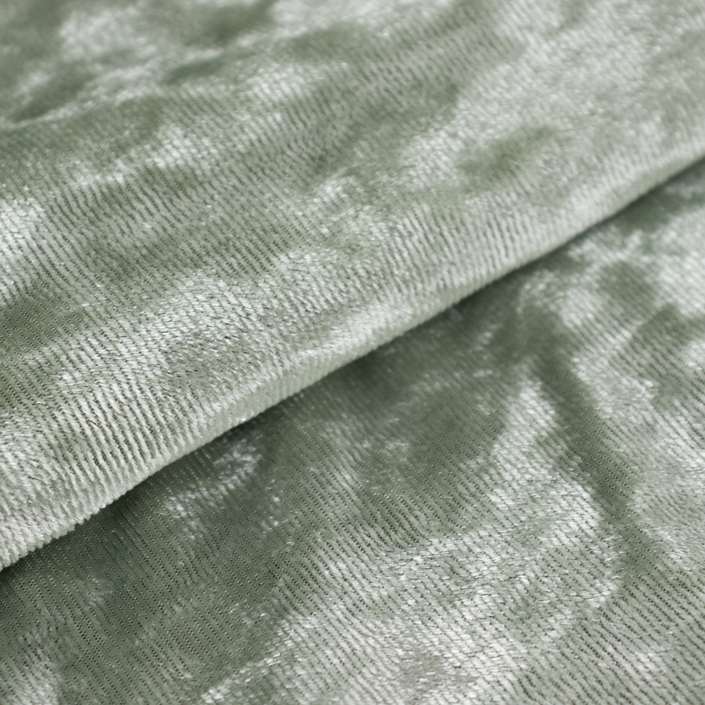 65"x5 Yards Sage Green Crushed Velvet Fabric Bolt, DIY Craft Fabric Roll