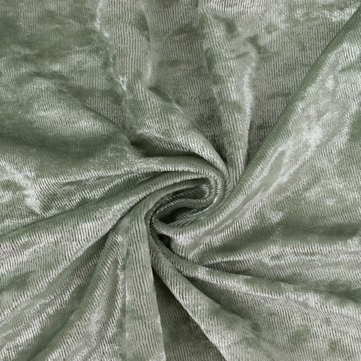 65"x5 Yards Sage Green Crushed Velvet Fabric Bolt, DIY Craft Fabric Roll