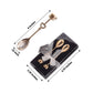 2 Pack | 4" Gold Metal Couple Coffee Spoon Set Party Souvenir Gift, Pre-Packed Wedding Favor