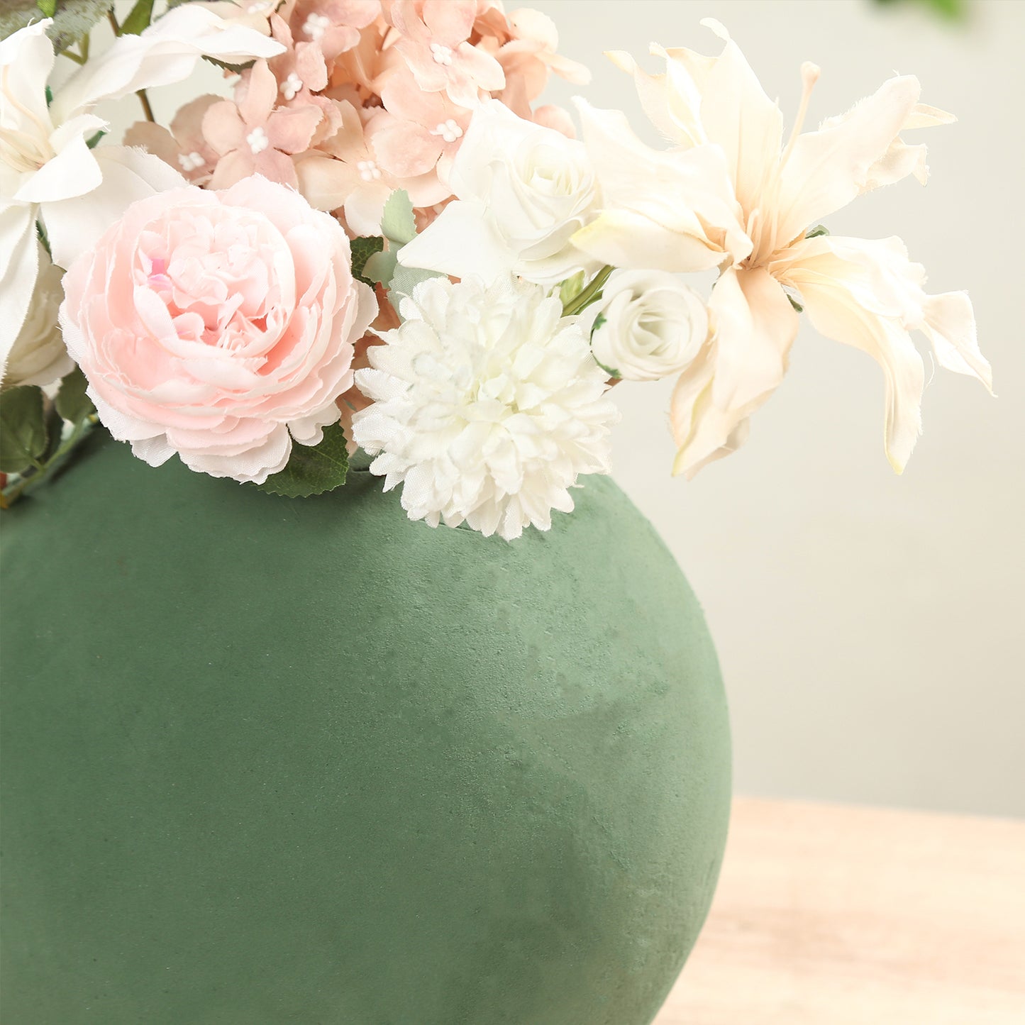 2-Pack 10" Green DIY Flower Arrangements Craft Foam Ball, Smooth Floral Foam Ball