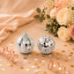 6 Pack | 2" Silver Foam Disco Mirror Ball With Hanging Strings, Holiday Christmas Ornaments
