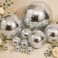 24" Large Silver Foam Disco Mirror Ball With Hanging Swivel Ring, Holiday Party Decor