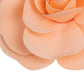 Blush artificial foam DIY craft rose flower, 12 inches in size.