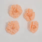 Blush real touch artificial foam roses in a 4 pack.