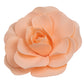 Blush artificial foam DIY craft rose, perfect for home decor.