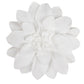 White foam craft daisy flower head, realistic and soft, perfect for decor.