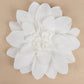 White foam daisy flower head, soft and realistic design, perfect for crafts.