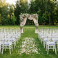 Chiavari Chair Pad White/Blue French Toile 1.5" Thick Memory Foam Seat Cushion with Ties, Removable 