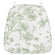Dusty sage green french toile