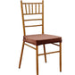 Stretch Copper Dining Chair Seat Cover, Velvet Chair Cushion Protector With Tie