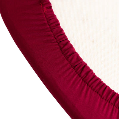 Comfort and Sophistication with Burgundy Spandex Cushion Covers