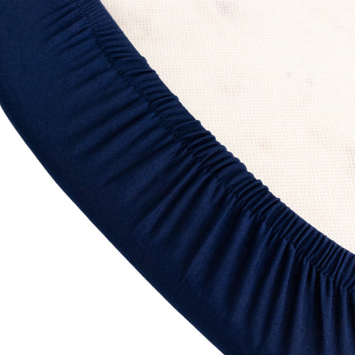 Comfort and Sophistication with Navy Blue Spandex Cushion Covers