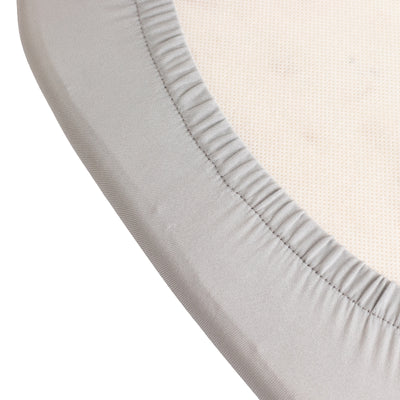 Comfort and Sophistication with Silver Spandex Cushion Covers