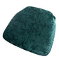 Hunter Emerald Green Seat Pad Cover for Chiavari Chairs