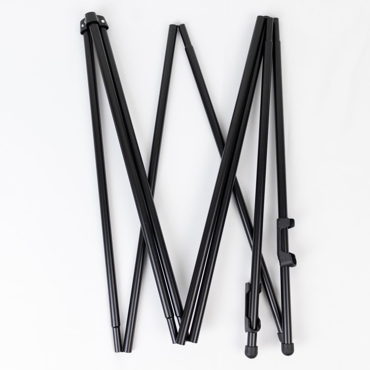 65" Heavy Duty Black Metal Easel Stand - Portable and Adjustable Tripod