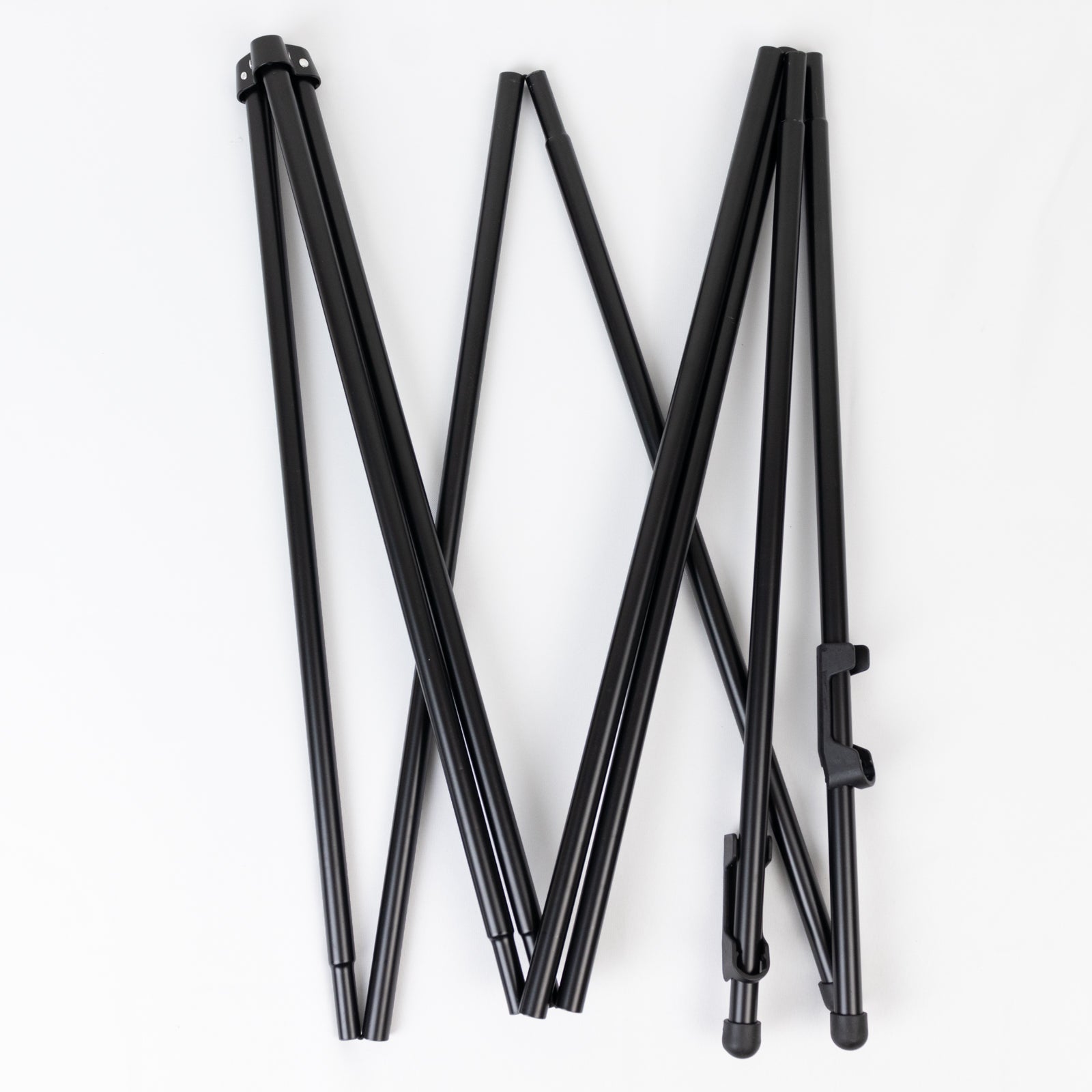 65" Heavy Duty Black Metal Easel Stand - Portable and Adjustable Tripod