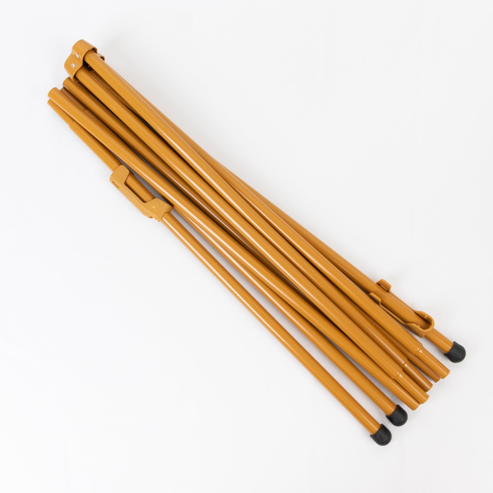 Gold metal easel stand, portable and adjustable for wedding signs and art.