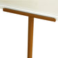 Gold metal painting display easel stand with adjustable holder.