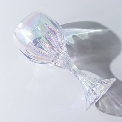 How to Style Iridescent Goblet Wine Glasses for Cohesive Tablescapes