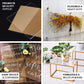 Clear acrylic plexiglass sheets, 12"x9", 3mm thick, versatile and customizable.