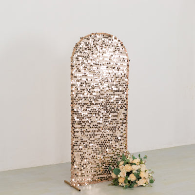 Glamorous Sparkle of Rose Gold Sequins