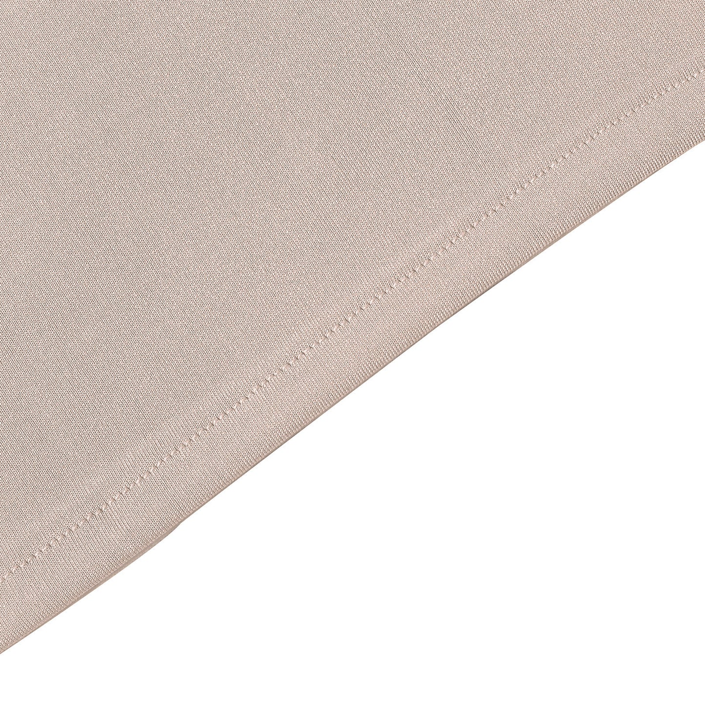 7ft Matte Nude Spandex Fitted Wedding Arch Cover For Round Top Chiara Backdrop Stand