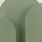 Set of 3 Matte Dusty Sage Green Spandex Fitted Chiara Backdrop Stand Cover For Round Top Wedding Arch - 5ft, 6ft, 7ft