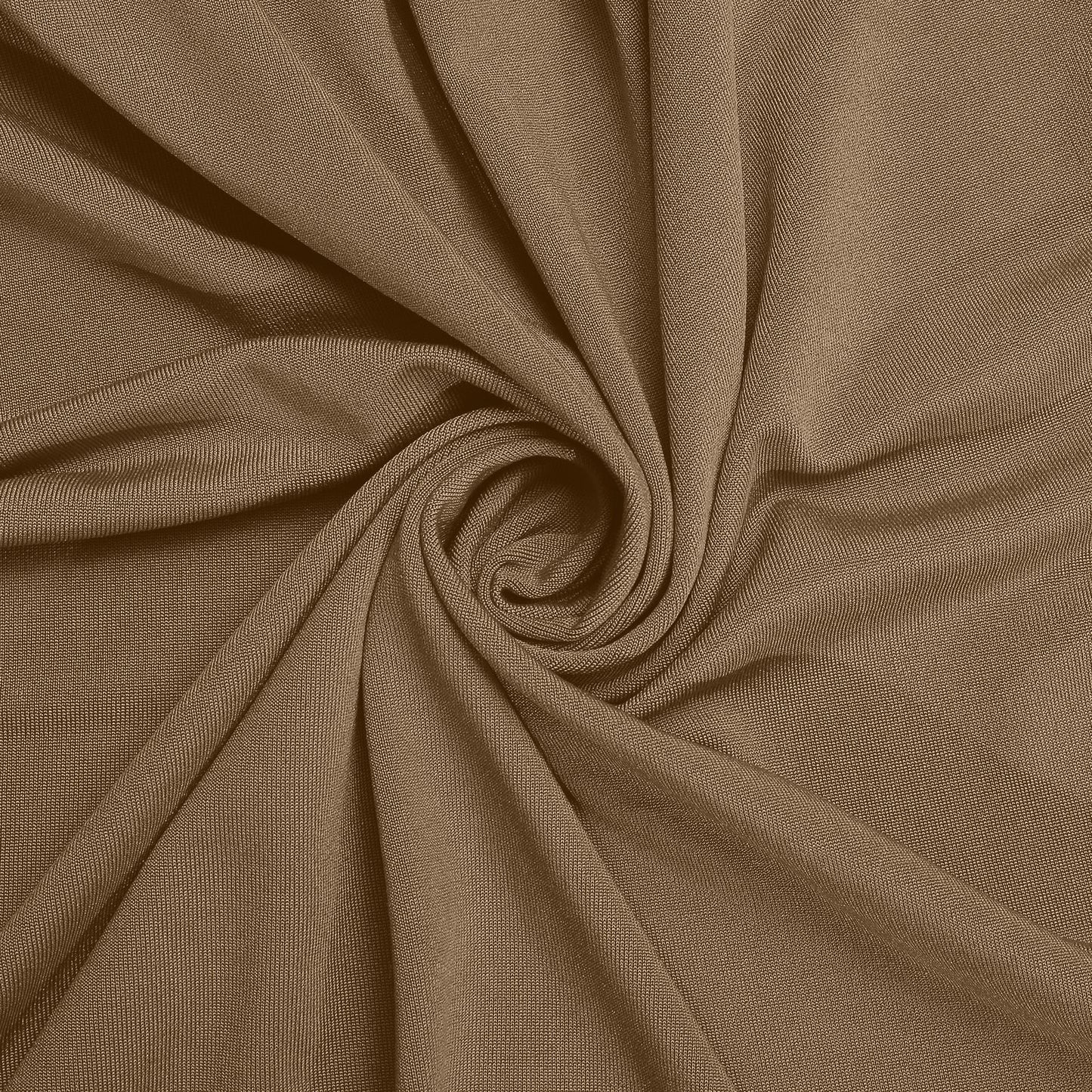 5ft Matte Taupe Spandex Fitted Wedding Arch Cover For Round Top Chiara Backdrop Stand