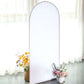 5ft Matte White Spandex Fitted Wedding Arch Cover For Round Top Chiara Backdrop Stand