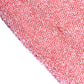 7ft rose gold shimmer tinsel spandex fitted wedding arch cover