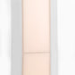 Blush spandex fitted wedding arch cover backdrop slipcover.