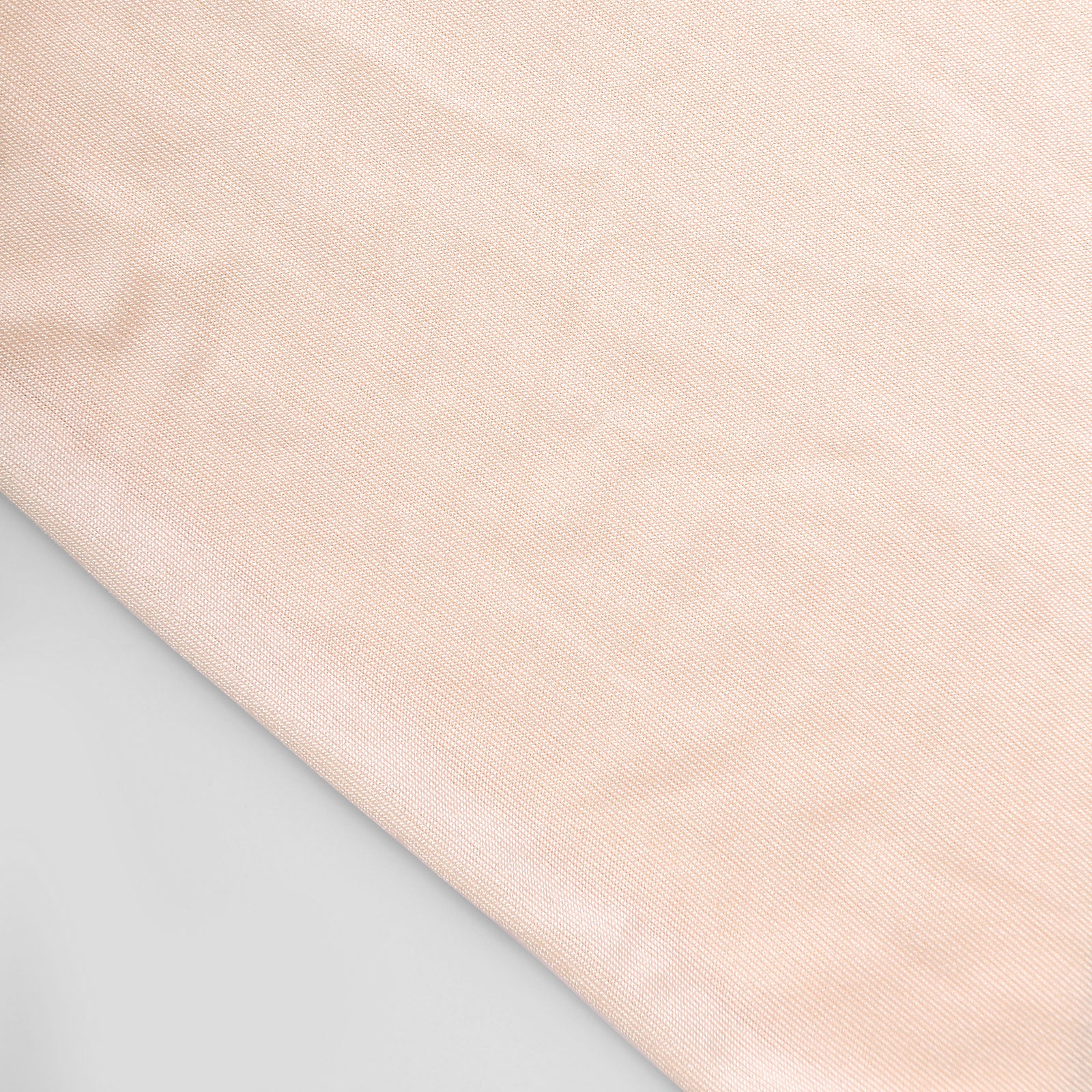 Blush spandex wedding arch cover, double-sided U-shaped backdrop slipcover.