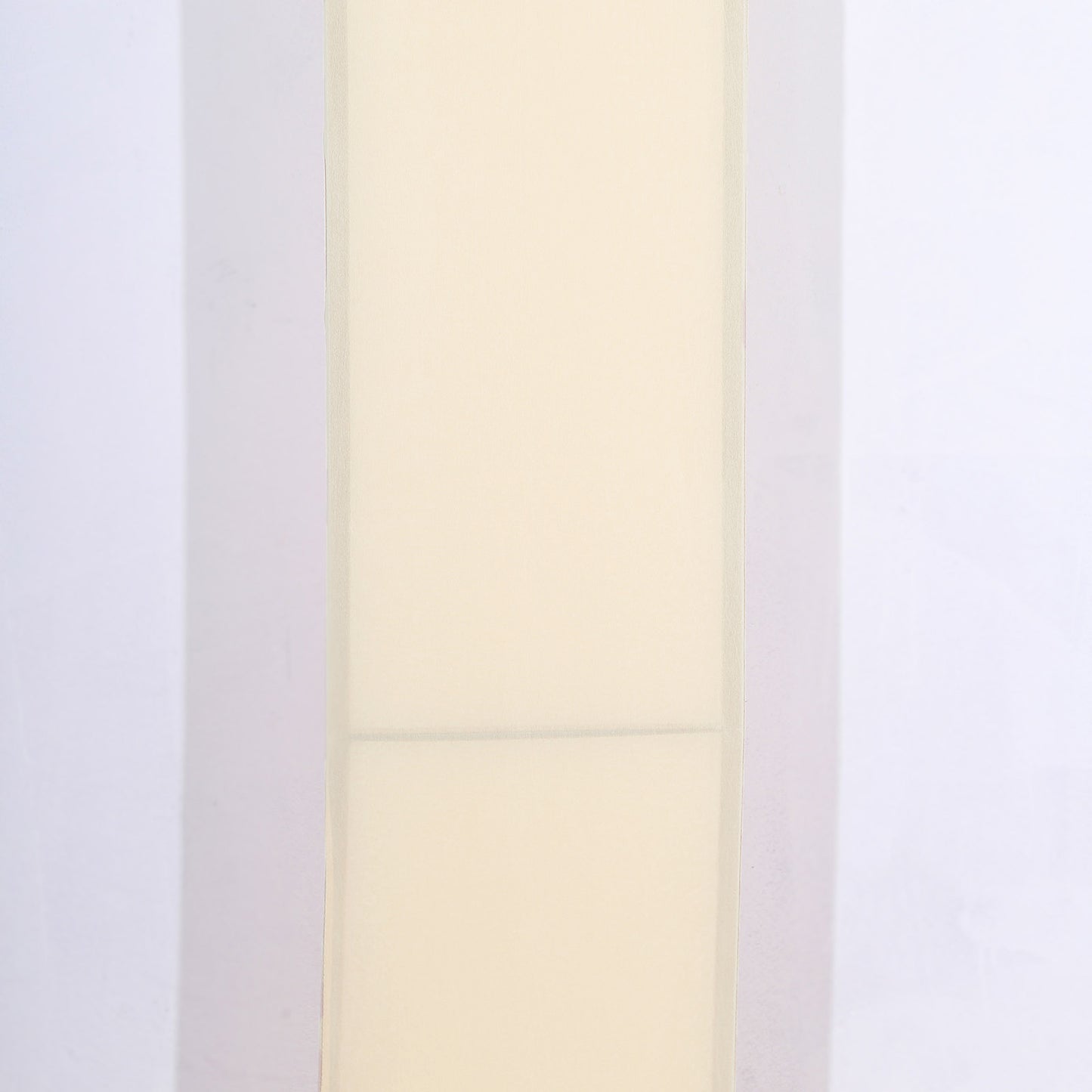 Beige spandex fitted wedding arch cover, double-sided backdrop slipcover.