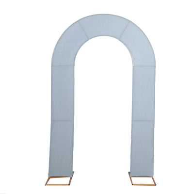 Transformative Elegance of the Dusty Blue Arch Cover