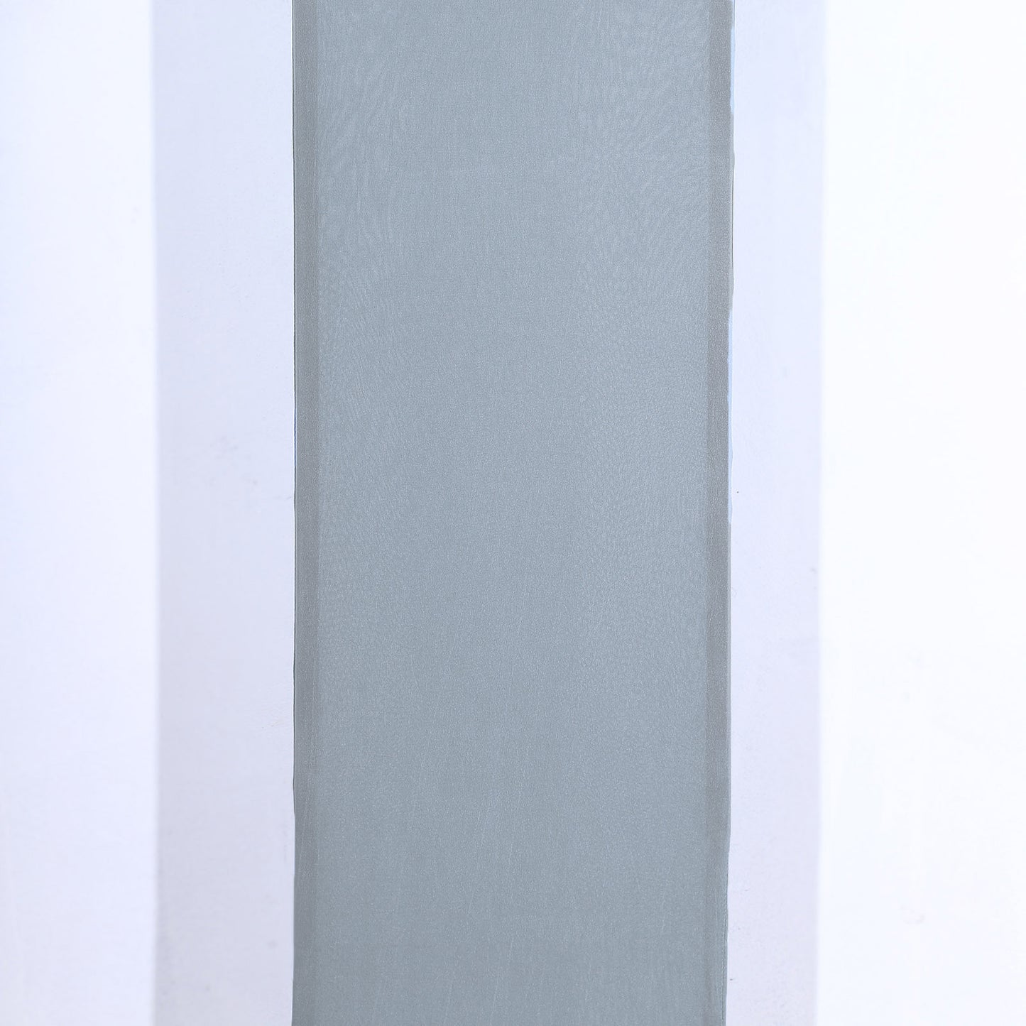 8ft Dusty Blue Spandex Fitted Open Arch Wedding Arch Cover, Double-Sided U-Shaped Backdrop Slipcover