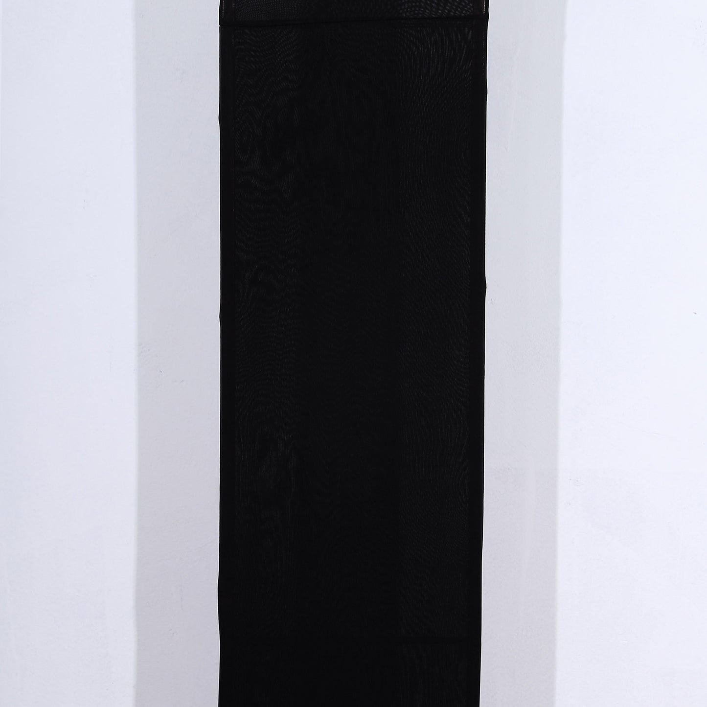 8ft Black Spandex Fitted Open Arch Wedding Arch Cover, Double-Sided U-Shaped Backdrop Slipcover