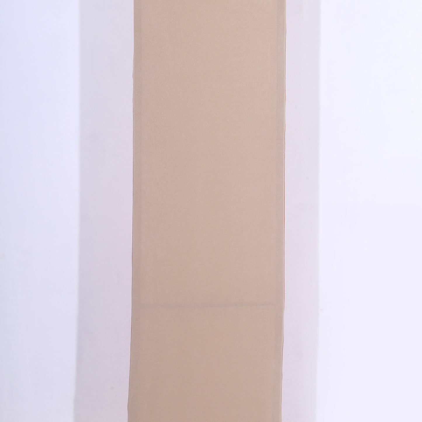 Nude spandex fitted open arch wedding arch cover backdrop.