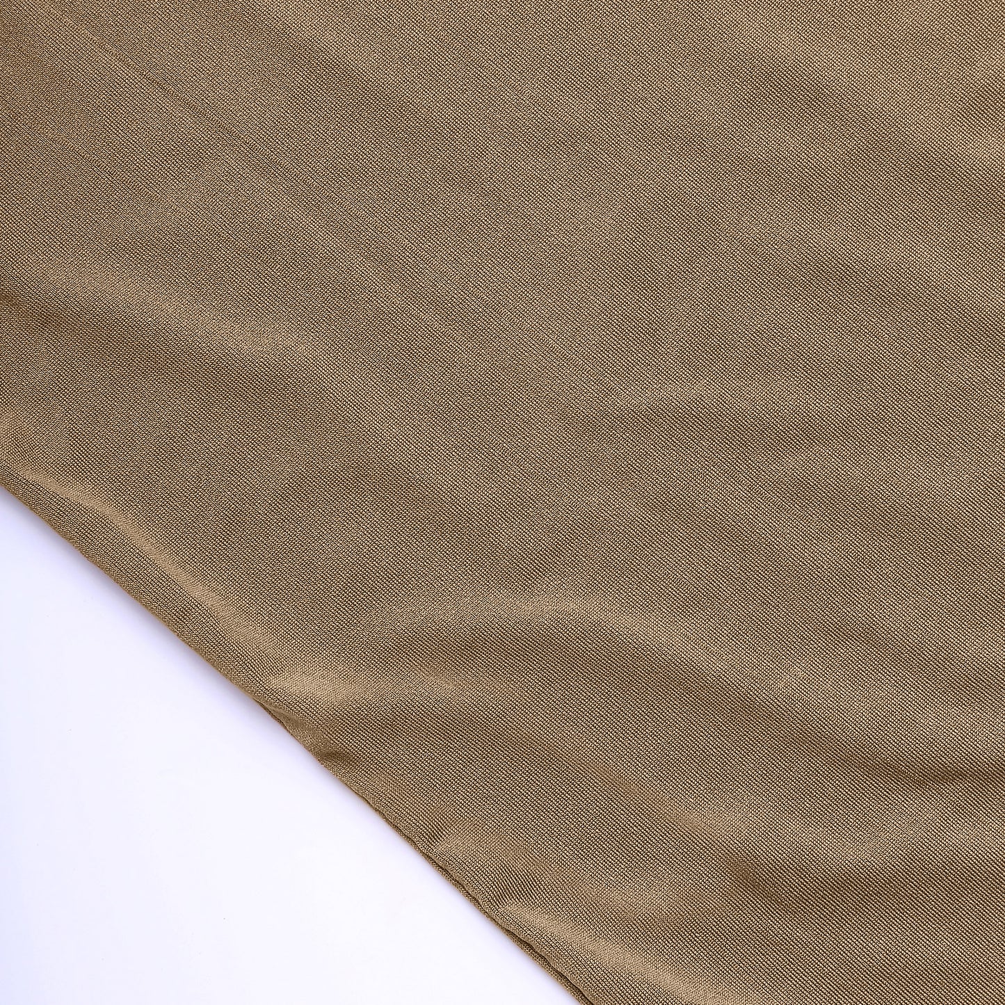 Taupe spandex fitted cover for wedding arch backdrop.
