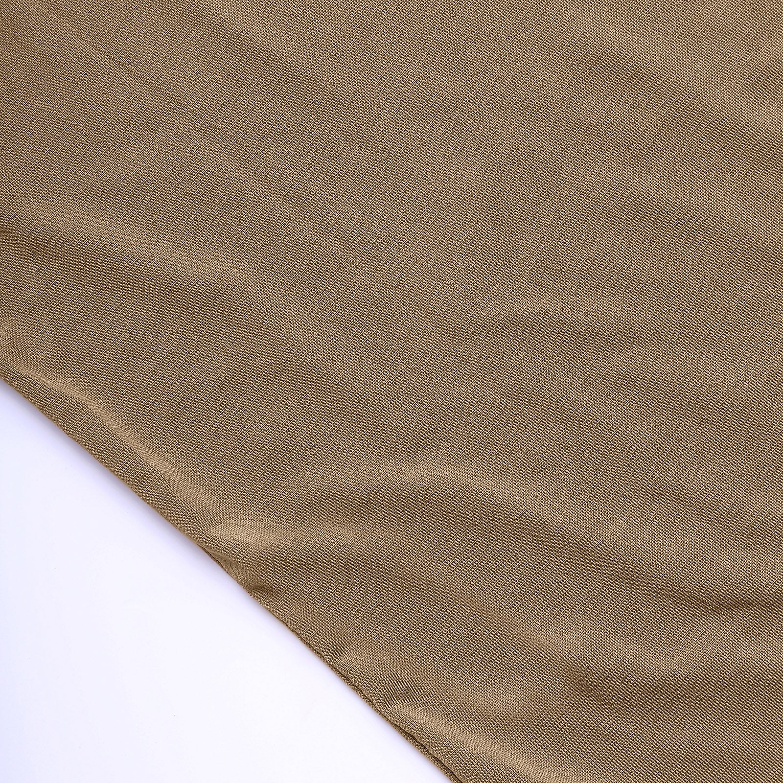 Taupe spandex fitted cover for wedding arch backdrop.