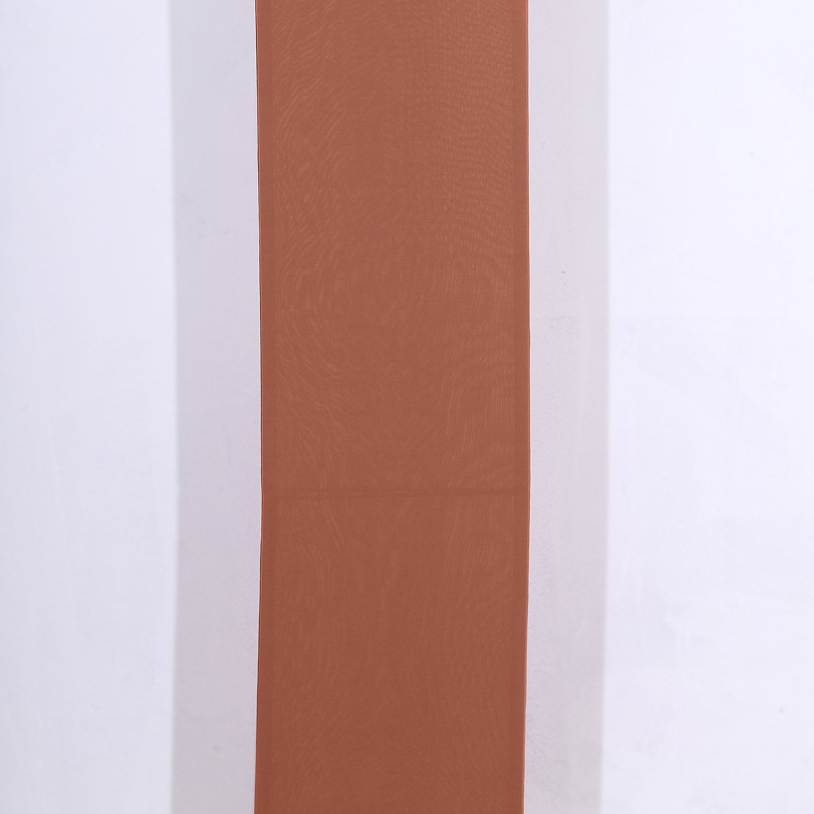 8ft Rust Spandex Fitted Open Arch Wedding Arch Cover