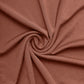 Terracotta spandex fitted wedding arch cover, double-sided slipcover.