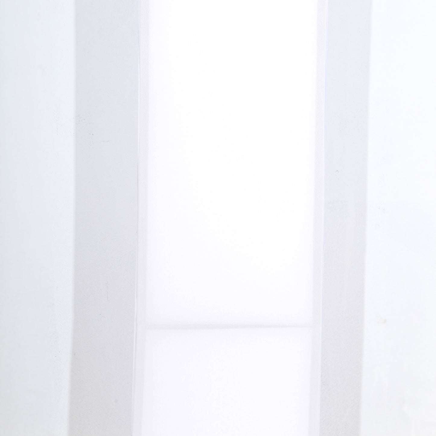 8ft White Spandex Fitted Open Arch Wedding Arch Cover, Double-Sided U-Shaped Backdrop Slipcover