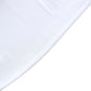 Set of 2 White Spandex Fitted Wedding Arch Covers for Round Top and Double Arch Chiara Backdrop Stands - 6ft,8ft